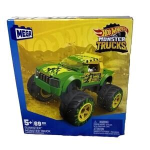 MEGA Construx - Hot Wheels Monster Trucks Building Set - GUNKSTER MONSTER TRUCK‎
